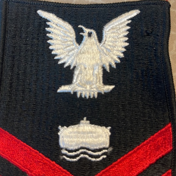 Vintage Embroidered US Navy Patch - Picture 2 of 4